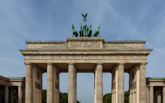 Brandenburg Gate di Berlin