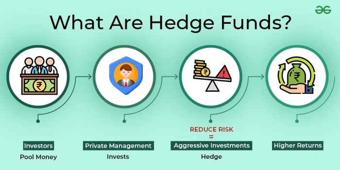 Hedge funds hedging concetto piana chiavi colorata vettore parole lettere comprano mutual nifty sostrader