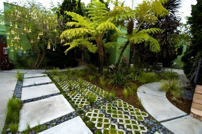 Eco friendly design landscaping yard hgtv front